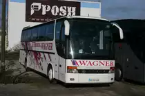 Wagner Bustouristik (AC CA 406) beim Weihnachtsmarkt in Essen.
Aufgenommen auf den Busparkplatz an der Hachestr.