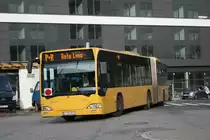 EVAG 3510 (E VG 3510) im Messe Pendelverkehr mit der Roten Linie.
Aufgenomen auf der Norbertstr. am 30.11.2009.
