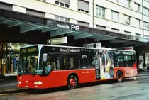 VB Biel Nr. 122/BE 560'122 Mercedes Citaro am 16. November 2009 Biel, Bahnhof
