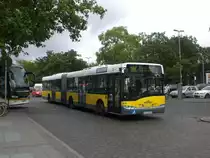 Solaris Urbino auf der Linie 109 nach Flughafen Tegel am S+U Bahnhof Zoologischer Garten.