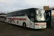 Ostermann Reisen (HOL OR 910) aus Holzminden mit Setra 416 GT-HD beim Weihnachtsmarkt am Centro Oberhausen.