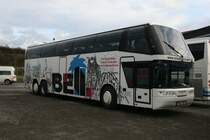 Bell Reisen (MYK R 3609) aus Mayen beim Weihnachtsmarkt am Centro Oberhausen.