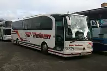 HD Reisen (HS HD 20) aus Gangelten beim Weihnachtsmarkt am Centro Oberhausen.