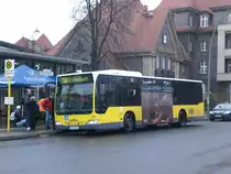 Mercedes-Benz O 530 II (Citaro Facelift) auf der Linie 250 nach U-Bahnhof Vinetastra�e am S+U Bahnhof Pankow.
