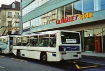 TL Lausanne Nr. 902 Lanz+Marti/Hess Personenanhnger am 19. November 2009 Lausanne, Rue Neuve