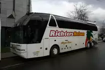 Richter Reisen (NOH C 905) aus Nordhorn beim Weihnachtsmarkt in Essen.