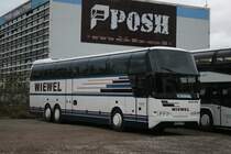 Wiewel Reisen (UN LR 999) aus Werne beim Weihnachtsmarkt in Essen.