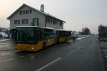 Regie Bern Nr. 632 (BE 615'603, MB Citaro G, 2001) am 18.12.2009 in Detligen.
