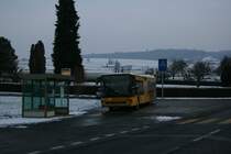 PU Autoverkehr, Aarberg, Nr. 8 (BE 88'931, Setra 319NF, 2001) am 18.12.2009 in Seedorf BE.