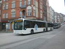 Mercedes-Benz O 530 II (Citaro Facelift) auf der Linie 9 nach Bad Schwartau ZOB an der Haltestelle Holstentorplatz.