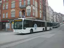 Mercedes-Benz O 530 II (Citaro Facelift) auf der Linie 9 nach Bad Schwartau ZOB an der Haltestelle Holstentorplatz.