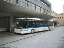VBG/Ryffel Nr. 71 (Irisbus Citelis) am 17.12.09 beim Bhf. Uster.