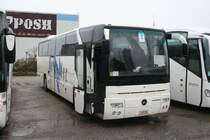 De Polder (TIR 294) aus Belgien mit Mercedes Tourismo
beim Weihnachtsmarkt in Essen.
Aufgenommen an der Hachestr.