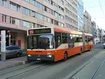 TPG - Mercedes O 405 G Nr.264 GE 96251 unterwegs auf der Linie 29 bei der Haltestelle Lyon am 11.12.2009
