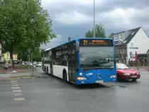 Mercedes-Benz O 530 I (Citaro) auf der Linie 21 nach S-Bahnhof Klein Flottbek an der Haltestelle Eidelstedter Platz.