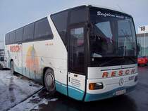 MB O350 der Fa.RESCH hat Besucher zur Kleintierausstellung am Messegl�nde in Ried i.I. herangekarrt;091220