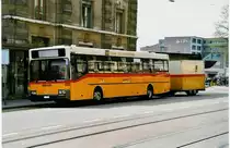 Aus dem Archiv: PTT Regie P 25'280 Mercedes O 405 am 26. April 1999 Basel, Bahnhof