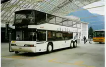 Aus dem Archiv: PTT Regie P 27'900 Neoplan am 26. Juni 1999 Chur, Postautostation (mit Werbung f�r  Swisscom )
