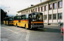 Aus dem Archiv: PTT Regie P 25'027 Setra am 7. Juli 1999 Yverdon, Bahnhof