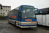 Wirtz Reisen (AC WR 330) aus Aachen am 8.12.2009 beim Weihnachtsmarkt in Essen.
Aufgenommen an der Hachestr. in Essen.