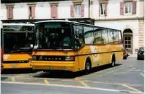 Aus dem Archiv: PTT Regie P 25'014 Setra am 8. Juli 1999 Yverdon, Bahnhof