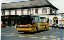 Aus dem Archiv: PTT Regie P 25'029 Setra am 8. Juli 1999 Yverdon, Bahnhof