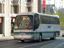 IRISBUS unterwegs in der Stadt genf am 11.12.2009