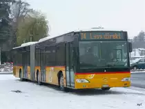 Postauto - Mercedes Citaro BE 666082 unterwegs auf der Linie 74 in Lyss am 18.12.2009