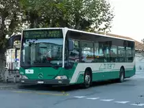 MBC - Mercedes Citaro Nr.95  VD 57854 bei den Haltestellen vor dem Bahnhof Morges am 11.12.2009
