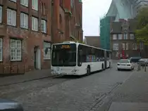 Mercedes-Benz O 530 II (Citaro Facelift) auf der Linie 1 nach Heiweg an der Haltestelle Koberg.