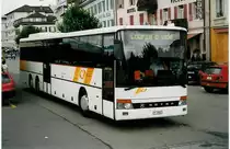Aus dem Archiv: PTT Regie P 27'812 Setra am 9. Juli 1999 Del�mont, Bahnhof
