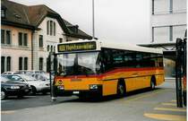 Aus dem Archiv: PTT Regie P 25'346 Mercedes/R&J O 405 am 9. Juli 1999 Del�mont, Bahnhof