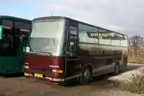 Toonen Reizen (VP 11 SY) aus den Niederlanden mit Volvo B10M beim Weihnachtsmarkt in Essen.
Aufgenommen an der Hachestr. in Essen am 9.12.2009.