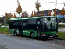 Setra S 300er-Serie NF auf Betriebsfahrt am ZOB Kappeln.