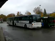 Setra S 200er-Serie auf Betriebsfahrt am ZOB.