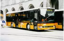 Aus dem Archiv: PTT Regie P 25'824 Setra am 19. Juli 1999 St. Gallen, Bahnhof
