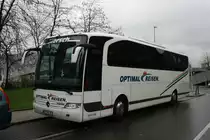 Optimal Reisen (ST ME 911) aus Rheine ist mit Besucher f�r den Weihnachtsmarkt nach Essen gekommen.
Aufgenommen am Berliner Platz in Essen am 10.12.2009.