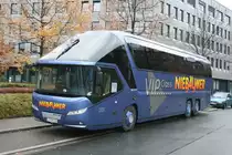 Nieb�umer (LIP KN 66) aus Bad Salzuflen ist mit Besucher f�r den Weihnachtsmarkt nach Essen gekommen.
Aufgenommen am Berliner Platz in Essen am 10.12.2009.