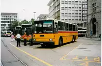 Aus dem Archiv: PTT Regie P 25'654 Saurer/R&J RH am 19. Juli 1999 St. Gallen, Bahnhof