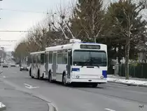 TL - FBW Trolleybus Nr.762 unterwegs auf der Linie 7 in Renens am 19.12.2009