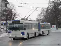 TL - NAW Trolleybus Nr.779 unterwegs auf der Linie 21 in Lausanne am 19.12.2009