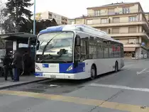 TL - VanHool Bus Nr.457 VD 1661 unterwegs auf der Linie 30 in Renens am 19.12.2009
