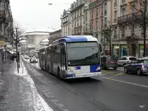 TL - VanHool Bus Nr.562 VD 550072 unterwegs auf der Linie 3 in Lausanne am 19.12.2009