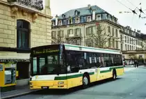 TN Neuch�tel Nr. 223/NE 32'123 MAN am 5. Dezember 2009 Neuch�tel, Place Pury