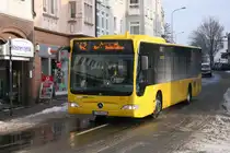 EVAG 4153 (E VG 4153) mit der Linie 142 auf der Hauptstr. in Kettwig.
4.1.2010