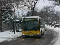 MB Citaro Nummer 1478 der BVG am 2.1.2010 in der Wallensteinstra�e in Berlin Karlshorst.