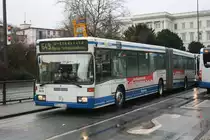 WSW 9676 (W SW 636) mit Werbung f�r das Bauzentrum Scheurmann.
Wuppertal HBF, 27.12.2009