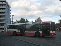 MAN NL 202 A10 als Wagen4333 am BF Vegesack kurz vor seiner Warteposition. Weiter geht es auf der Linie 79 nach Aumund-Hammersbeck.