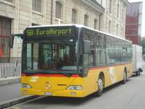 Mercedes Benz Citaro auf den Weg der Linie 50 von Basel SBB zum Euro Airport. Aufgenommen am 21.07.07