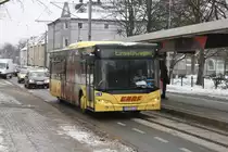 Graf Reisen 419 (HER AG 160) mit einer Sonderfahrt aus Gelsenkirchen zur Er�ffnung der Ruhr 2010.
Aufgenommen an der Zeche Zollverein am 10.1.2010.